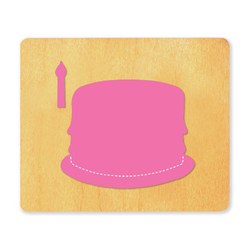 Ellison SureCut Die - Birthday Cake & Candle  - Large