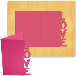 Ellison SureCut Die - Card, Love - Extra Large