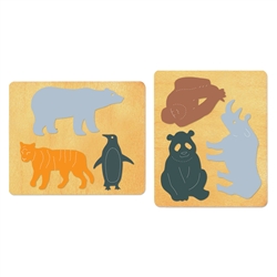 Ellison SureCut Die Set - Endangered Animals (2 die set) - Large