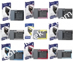 Epson Stylus Pro 4000,7600 and 9600 Full Ink Set (8 x 220ml)