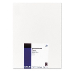 Epson S045037 Exhibition Fiber Paper 13" x 19" 25 sheets