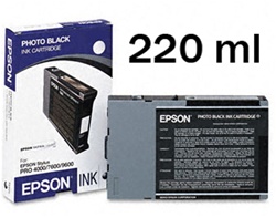 Epson T544100 220ml Photo Black UltraChrome Ink Cartridge for Stylus Pro 4000, 7600 and 9600