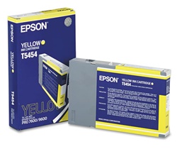 Epson T545400 110ml Yellow Photographic Dye Cartridge for 4000, 7600 and 9600