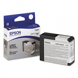 Epson T580700 Light Black Ink for 3880 and 3800