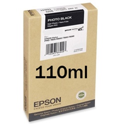 Epson T602100 110ml Photo Black Ink Cartridge for 7800-7880-9800-9880