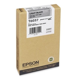 Epson T603700 (T6037) 220ml Light Black Ink Cartridge for 7800,7880,9800 and 9880