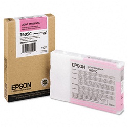 Epson T605C00 110ml Light Magenta Ink Cartridge for 4800