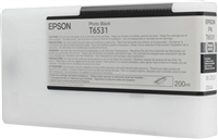 Epson T653100 (T6531) 200ml Photo Black Ink for 4900