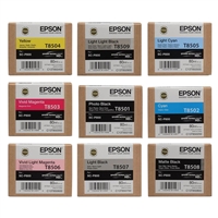 Epson 9-Ink T850 Full Set for SureColor P800 Printer