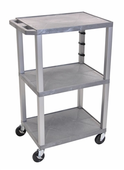 All Gray Utility Presentation Cart