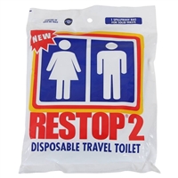 Restop 2 Disposable Travel Toilet