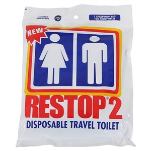 Restop 2 Disposable Travel Toilet