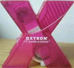 Xyron 150 Create-A-Sticker Sparkly Pink Ribbon
