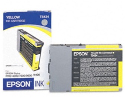 Epson T543400 110ml Yellow Ink for 4000, 7600 and 9600
