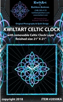 KwiltArt Celtic Clock