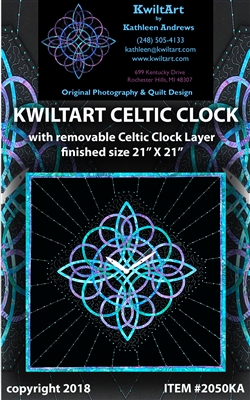 KwiltArt Celtic Clock