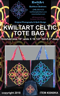 KwiltArt Celtic Tote Bag