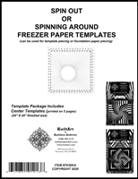 Spin Out Freezer Paper Templates Package