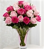 Mixed Pink Rose Bouquet