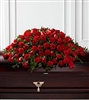 All Red Rose Casket Spray