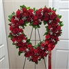 Red Heart Wreath