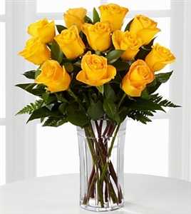 Dozen Yellow Roses