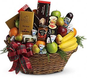 Fruit-N-Goodie Basket