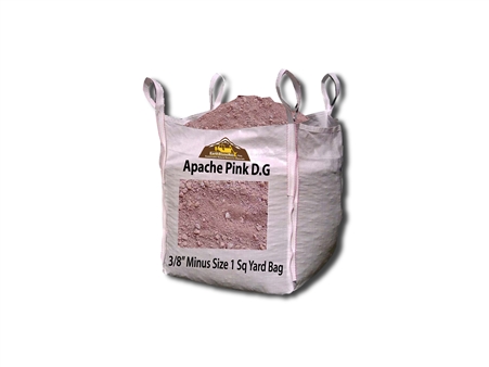Apache Pink D. G. 3/8" Minus - Sand For Pavers