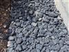 Black Crystal Basalt 3" - 6" Landscape Rock - Gravel For Sale