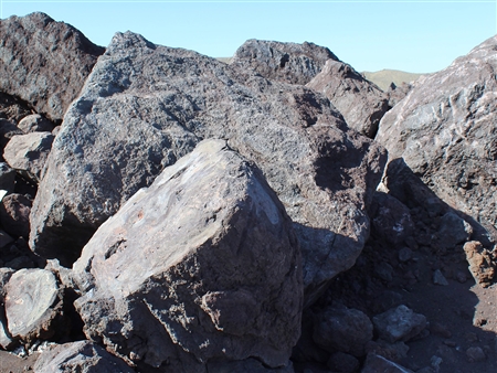 Black Lava Large Boulders Rock 30" - 36"