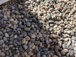 Noiyo River Stone 3/4" Per Ton Landscape Rock Near Me