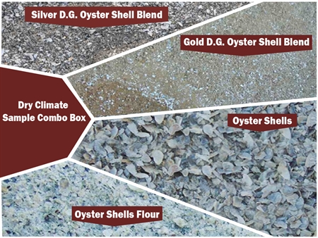 Bocce Court Gold Surface Dry Mix Sample