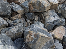 Gray Rust Large Decorative Boulders 24" - 36"