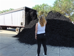 Black Colored Landscape Mulch Bulk Cost