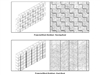 Projected Block Shotblast - stone masonry wall