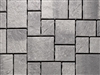 Gray Charcoal Permeable Slate - installing pavers