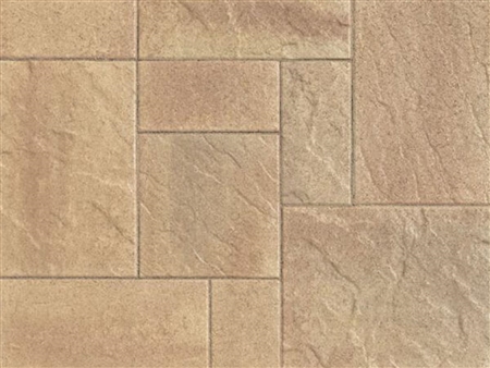 Sand Copper Paseo Paver - cheap slabs