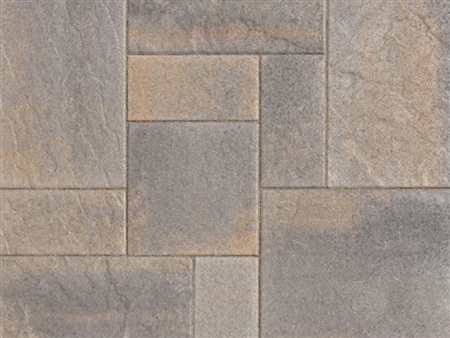 Copper Charcoal Paving Stone - interlocking pavers