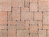 Cream & Brown Estate Cobble Pavestone - garden pavers