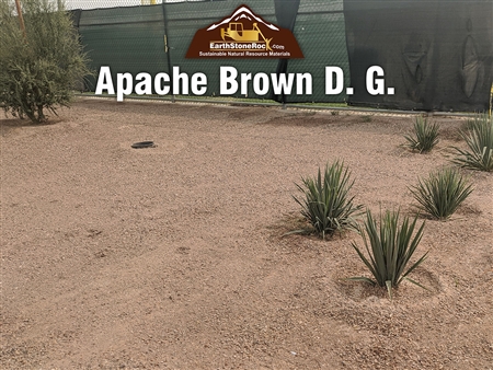 Apache Brown D.G. 1/4" Truck Load - Crushed Granite