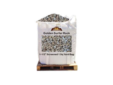 Golden Palomino Gravel 1-1/2" Screened Per Yard - Types of Gravel