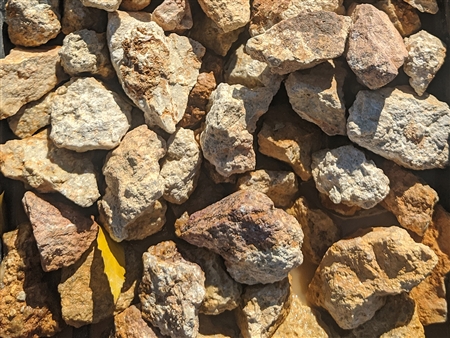 Palomino Gold Rock  1-1/2" Screened Truckload Per Ton