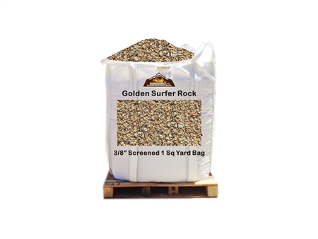 Golden Palomino Gravel 3/8" Screened Per Yard - Types of Gravel