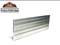 Permaloc ProSlide Aluminum Edging Black Duraflex 1/8 in. x 4 in. x 8 ft. - Best Landscape Edging