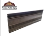 Permaloc ProSlide Aluminum Edging Black Duraflex 3/16 in. x 4 in. x 16 ft. - Steel Garden edging