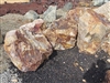 Copper Rose Rock Boulders 36" to 48" Per Ton