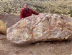 Copper Rose garden boulders - large landscaping rocks near me