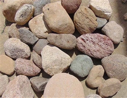 Fiesta River Rock 3" to 6" Truckload Per Ton - Landscaping Rocks