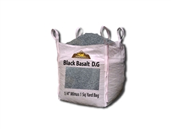 Black Basalt D.G. Fines 1/4" Minus - Rock Quarry