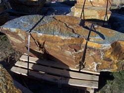 Yukon Gold Quartzite Garden Rock Boulders 12" - 18"